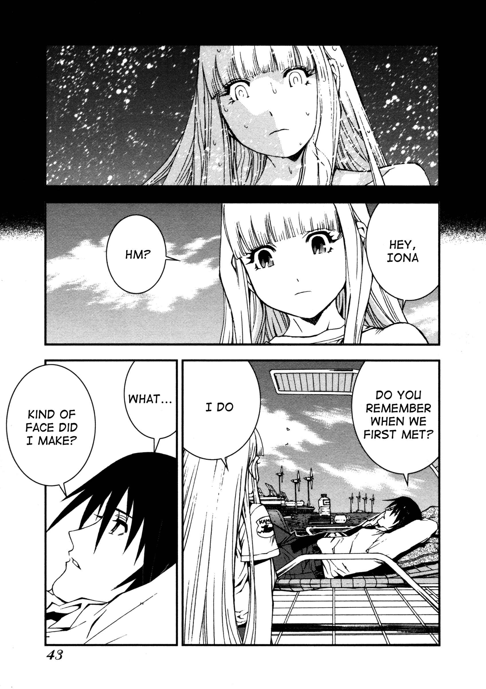 Aoki Hagane no Arpeggio Chapter 1 - Page 45