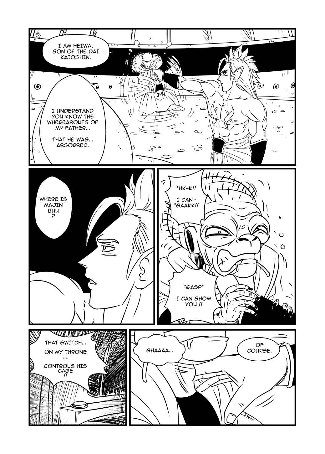 Dragon Ball Z - Elsewhere (Doujinshi) Chapter 24 - Page 4