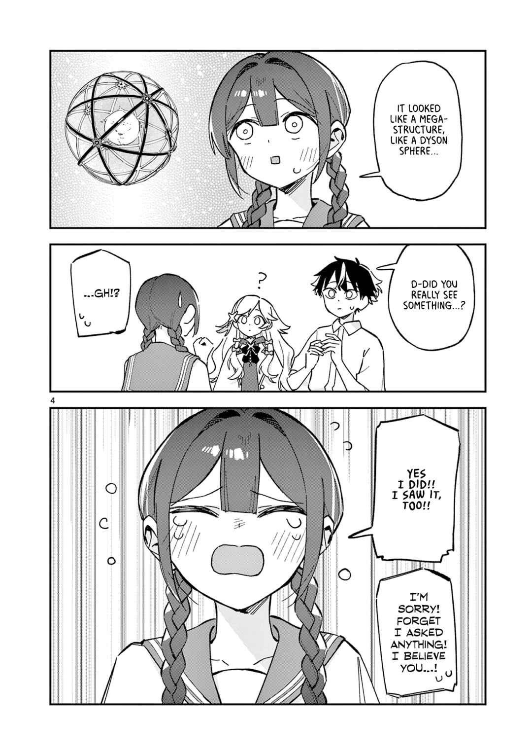 Houkago, Bokura wa Uchuu ni Madou Chapter 50 - Page 4