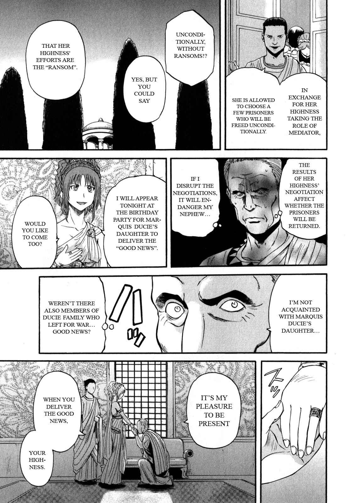 GATE - Jieitai Kanochi nite, Kaku Tatakaeri Chapter 25 - Page 27