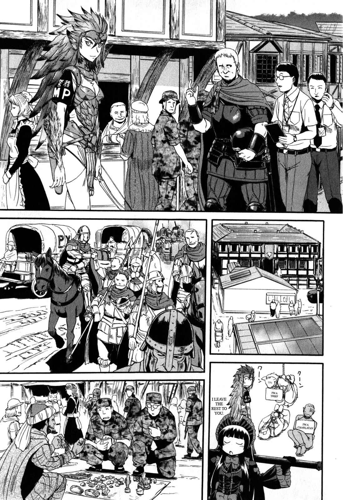 GATE - Jieitai Kanochi nite, Kaku Tatakaeri Chapter 25 - Page 35