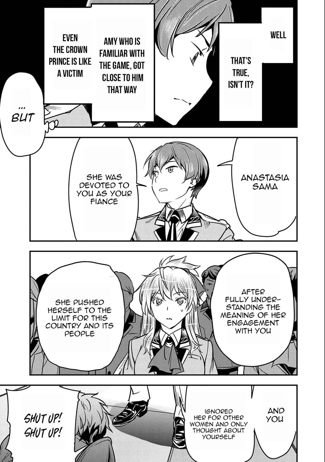 Chounin A wa Akuyaku Reijou o Doushitemo Sukuitai: Dobu to Sora to Koori no Himegimi Chapter 22 - Page 22