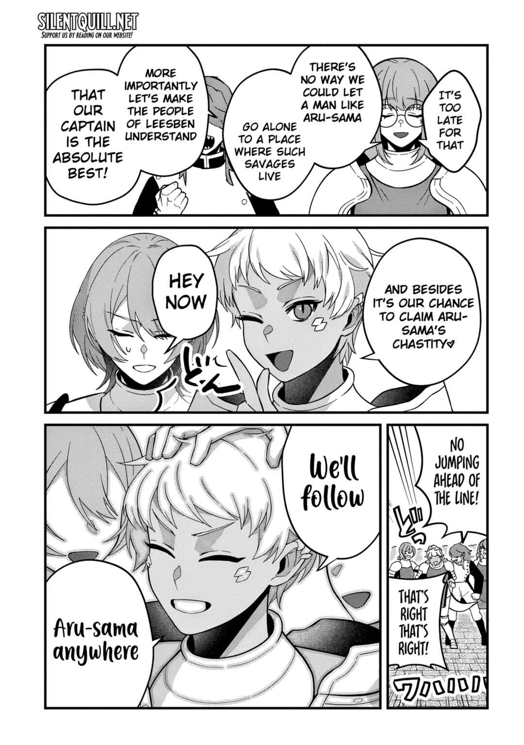 Teisou Gyakuten Sekai de Nariagari o Mezashite Otoko Kishi ni Natta Boku wa, Yarimoku Onna-tachi ni Karada o Neraware Makuru Chapter 2 - Page 30