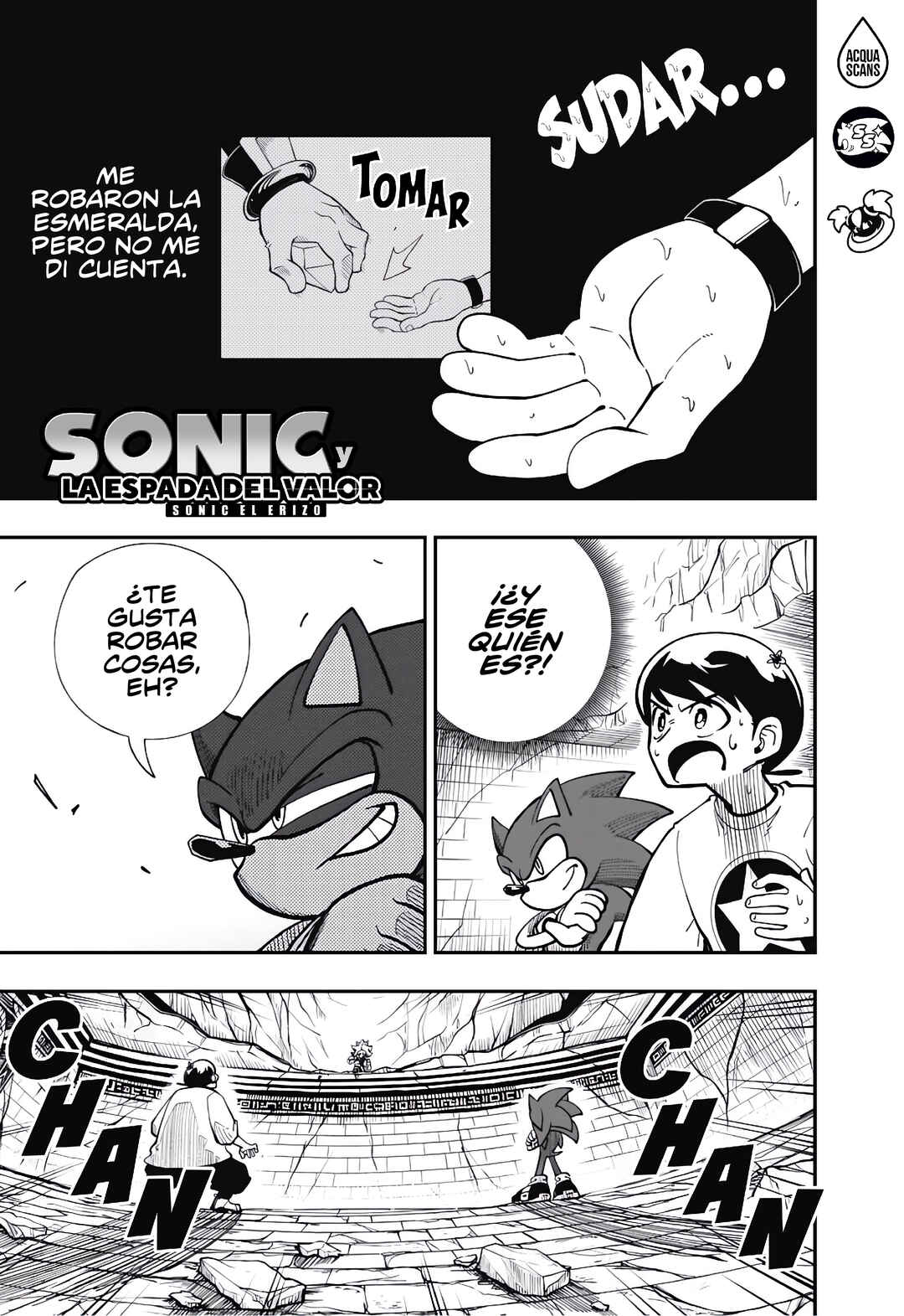 Sonic to Yuuki no Tsurugi Chapter 6 - Page 1