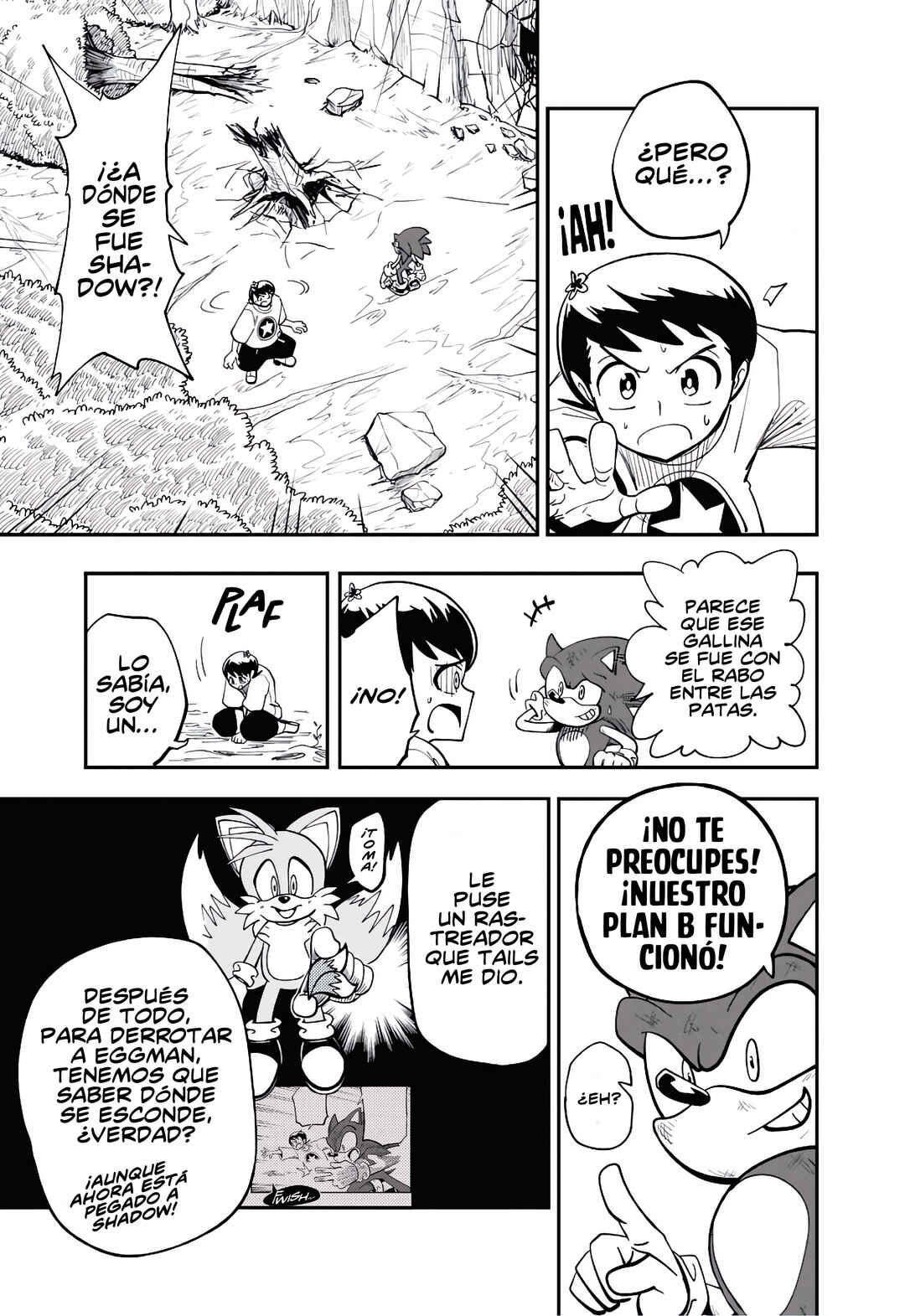Sonic to Yuuki no Tsurugi Chapter 6 - Page 20