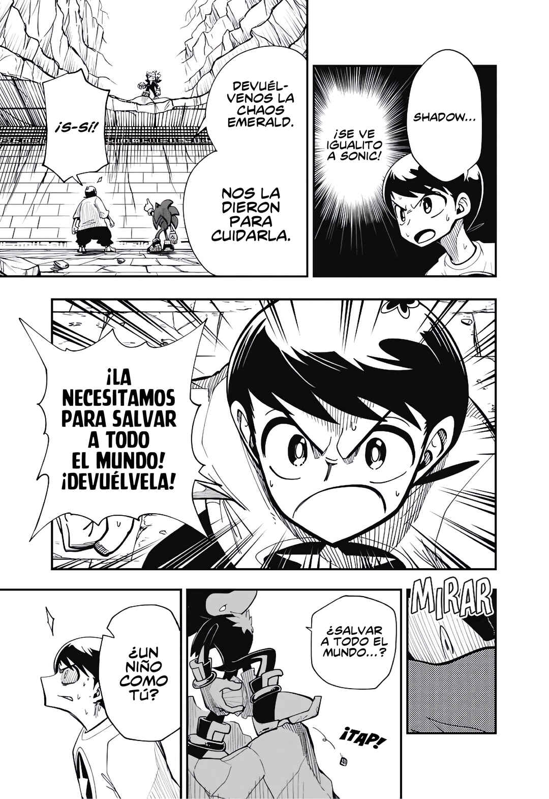 Sonic to Yuuki no Tsurugi Chapter 6 - Page 3