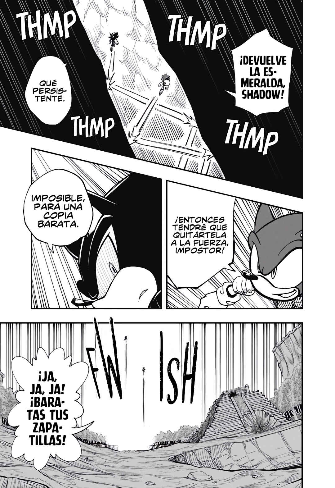 Sonic to Yuuki no Tsurugi Chapter 6 - Page 5