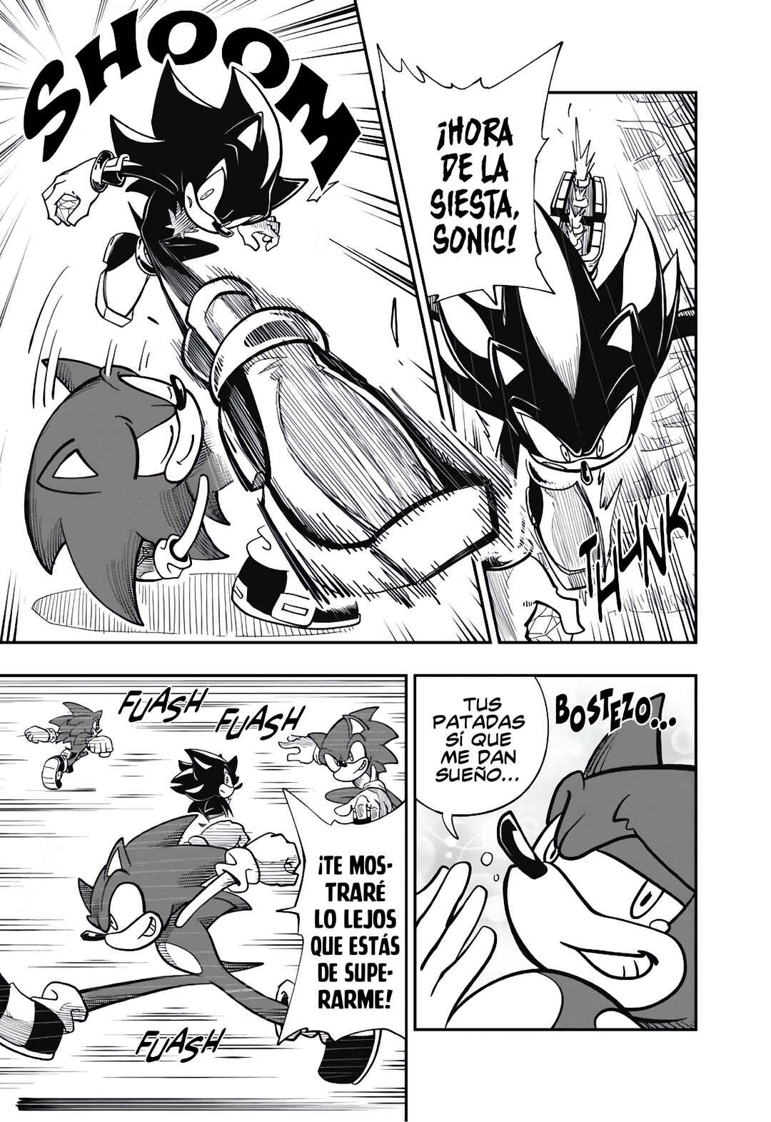 Sonic to Yuuki no Tsurugi Chapter 6 - Page 8