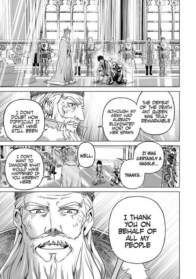 Keikenchi Chochiku de Nonbiri Shoushin Ryokou ~Yuusha to Koibito ni Tsuihou Sareta Senshi no Mujikaku Zamaa~ Chapter 12 - Page 23