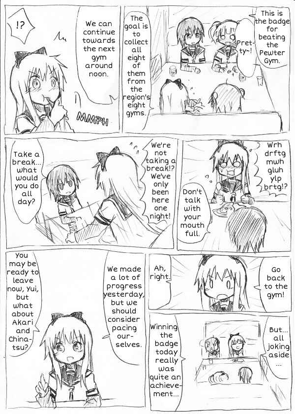 YuruYuri & Pokémon - Something about YuruYuri and Pokémon (Doujinshi) Chapter 4 - Page 22