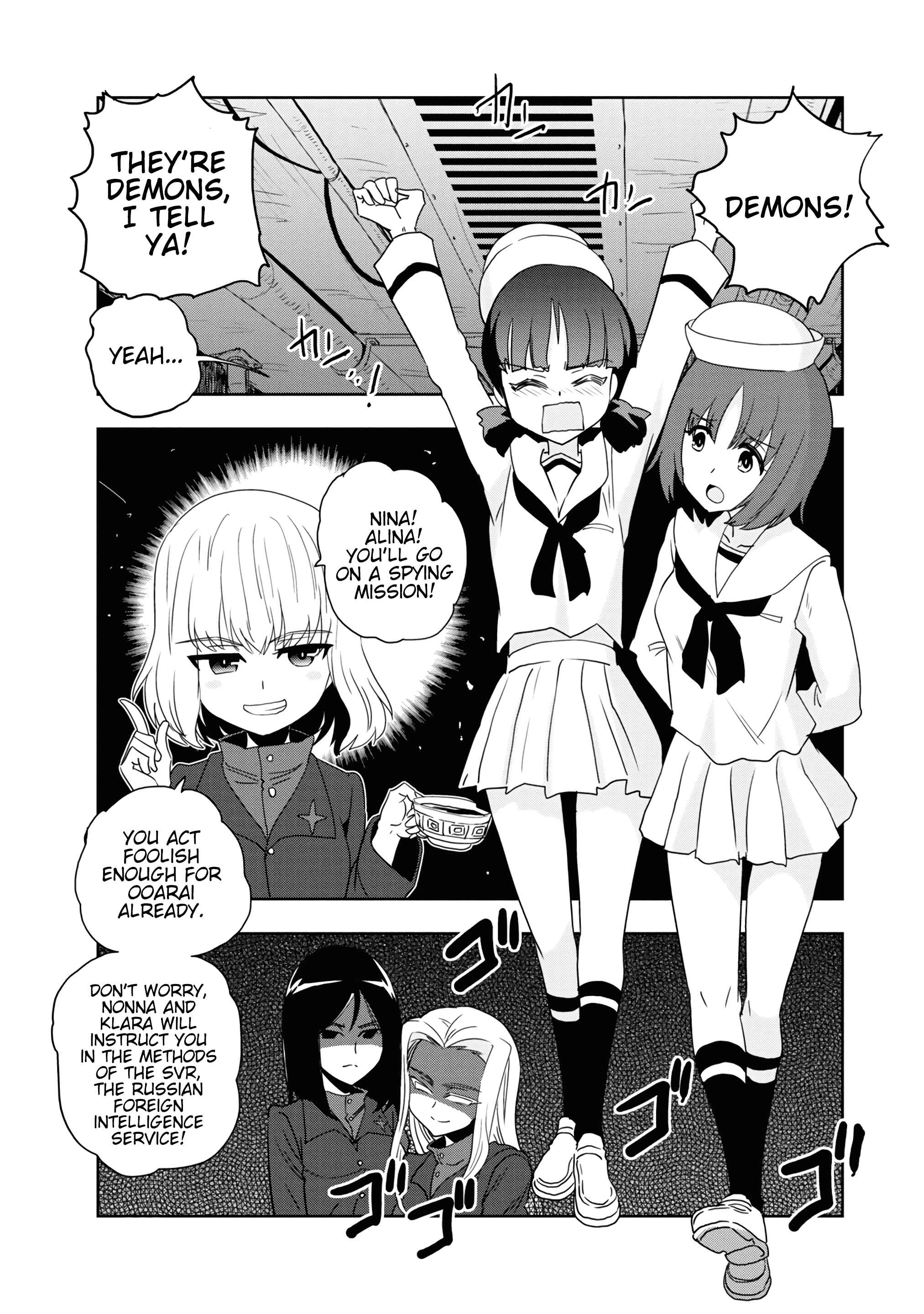 Girls und Panzer: Ribbon no Musha Chapter 54 - Page 10