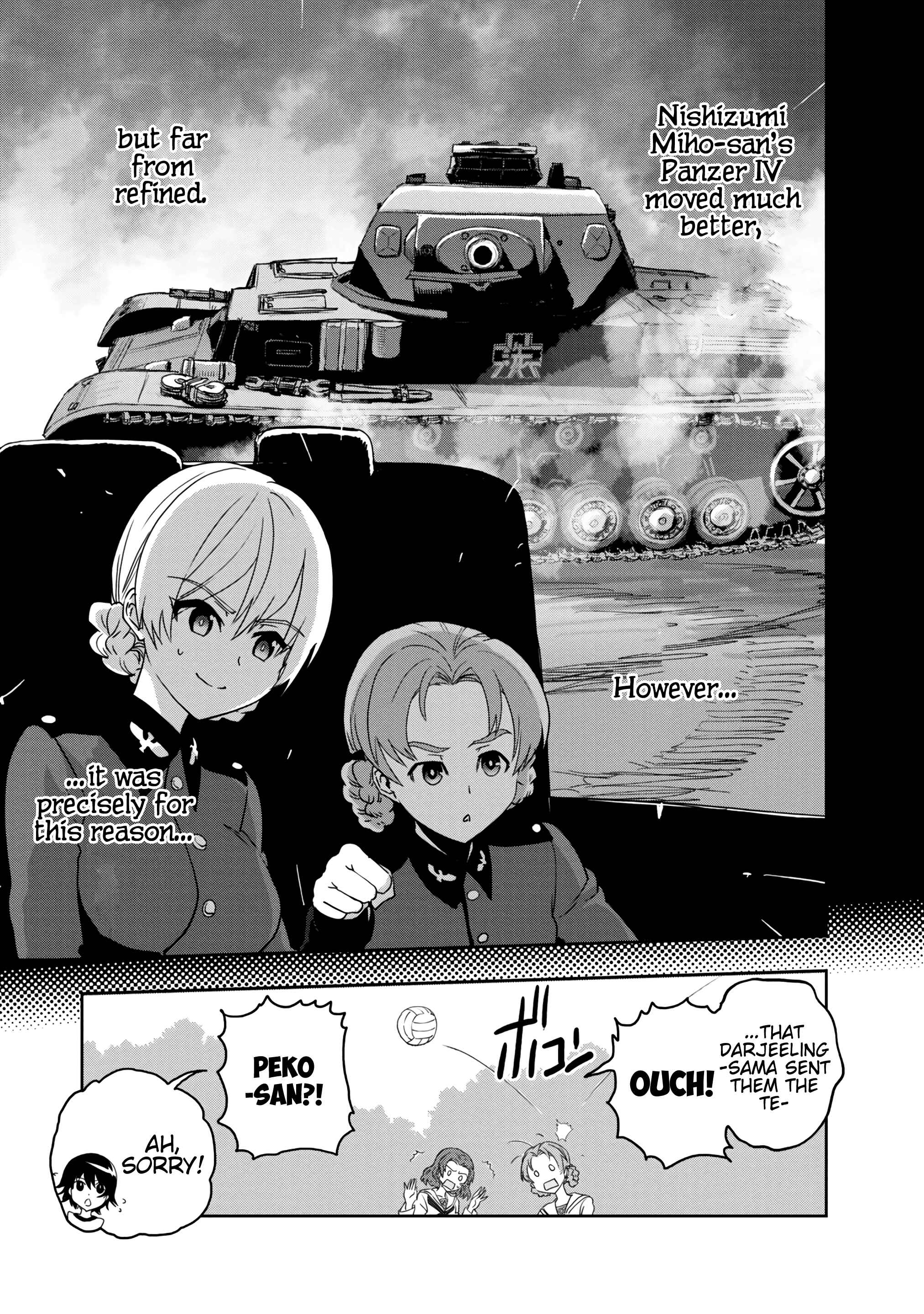 Girls und Panzer: Ribbon no Musha Chapter 54 - Page 15