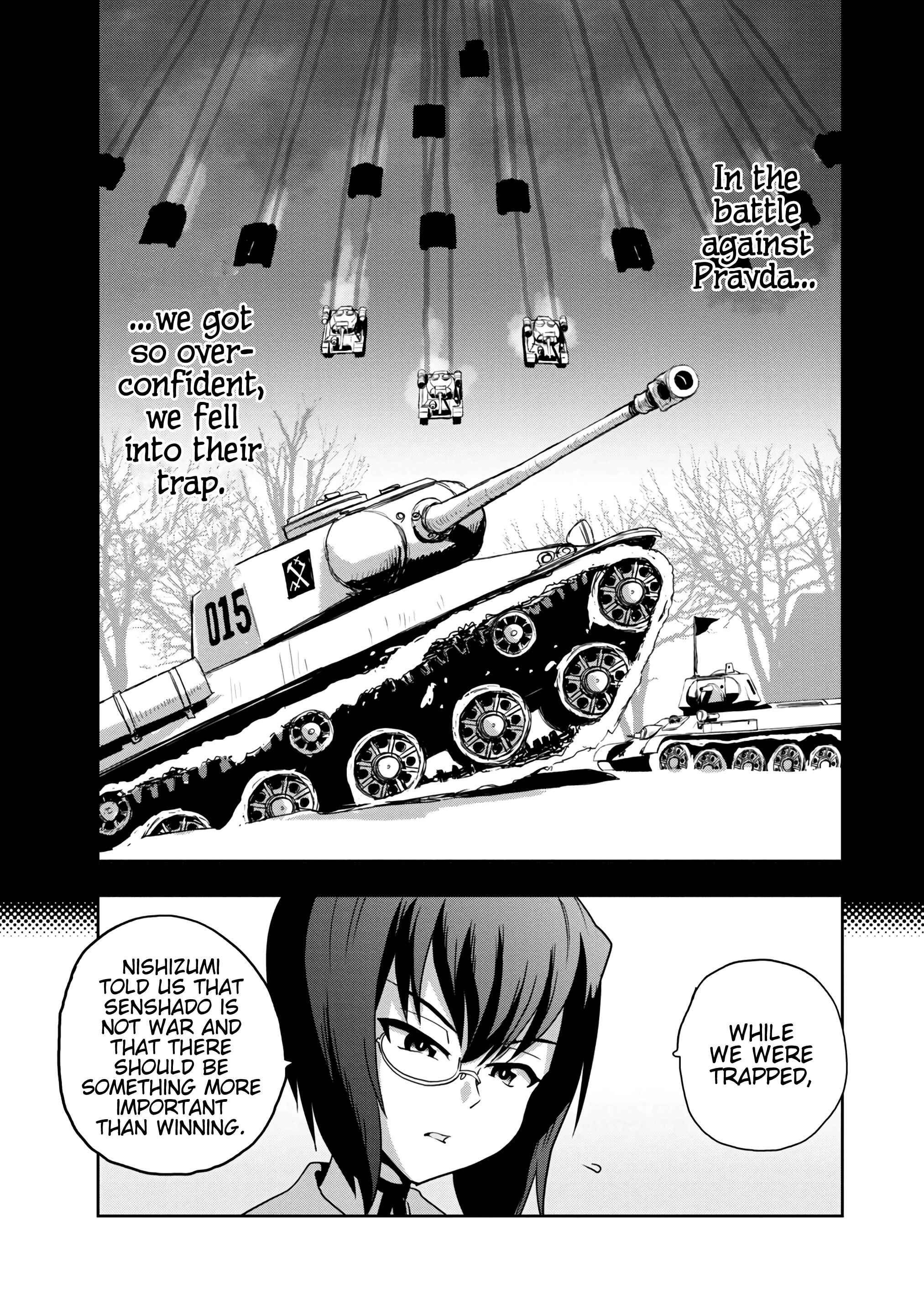 Girls und Panzer: Ribbon no Musha Chapter 54 - Page 20