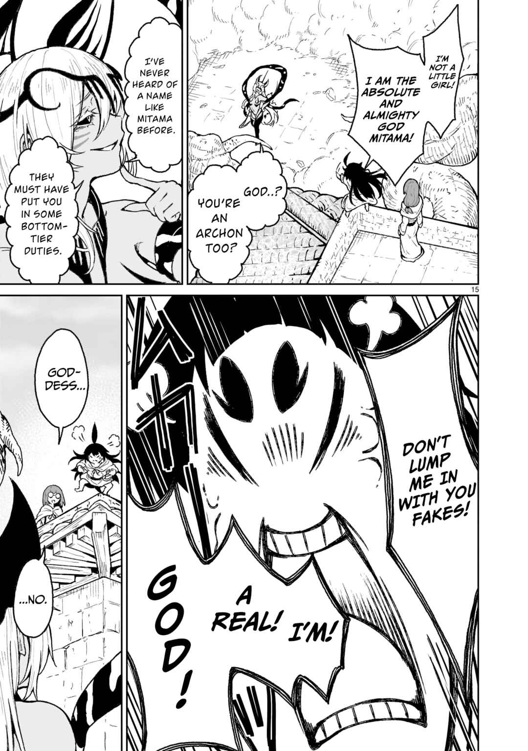 Kaminaki Sekai no Kamisama Katsudou Chapter 18 - Page 15