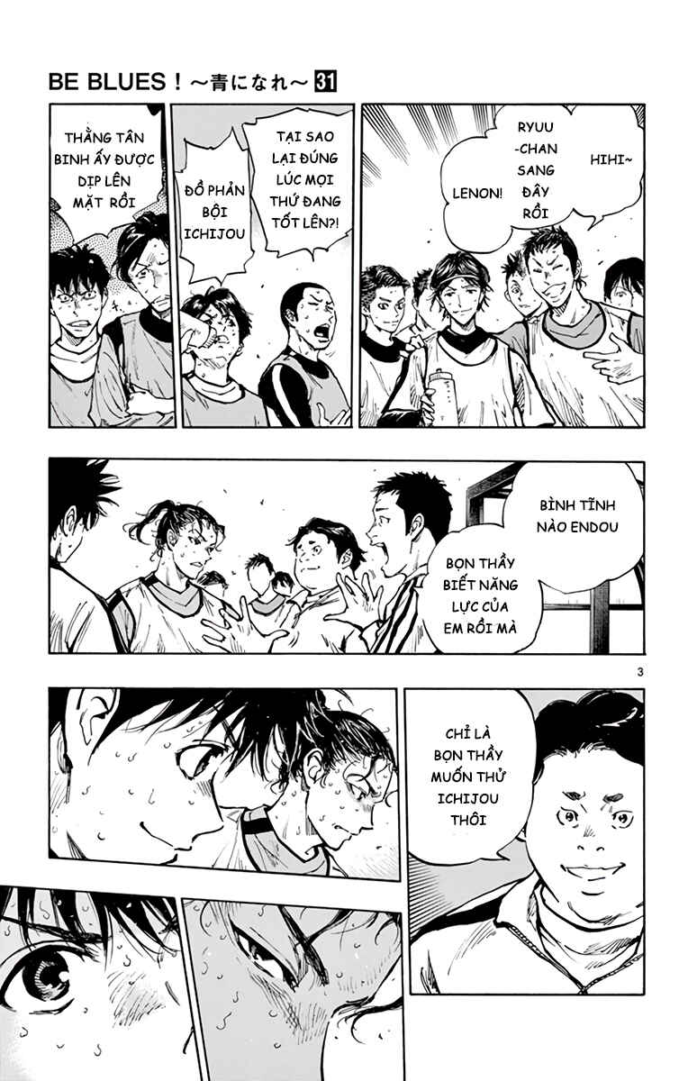 BE BLUES ~Ao ni Nare~ Chapter 308 - Page 3