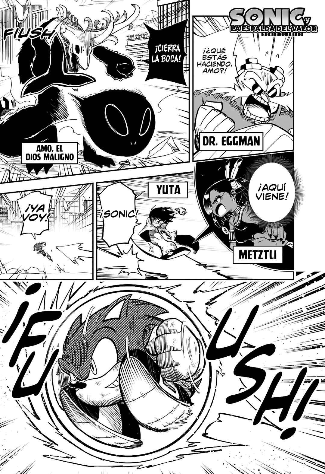 Sonic to Yuuki no Tsurugi Chapter 12 - Page 1