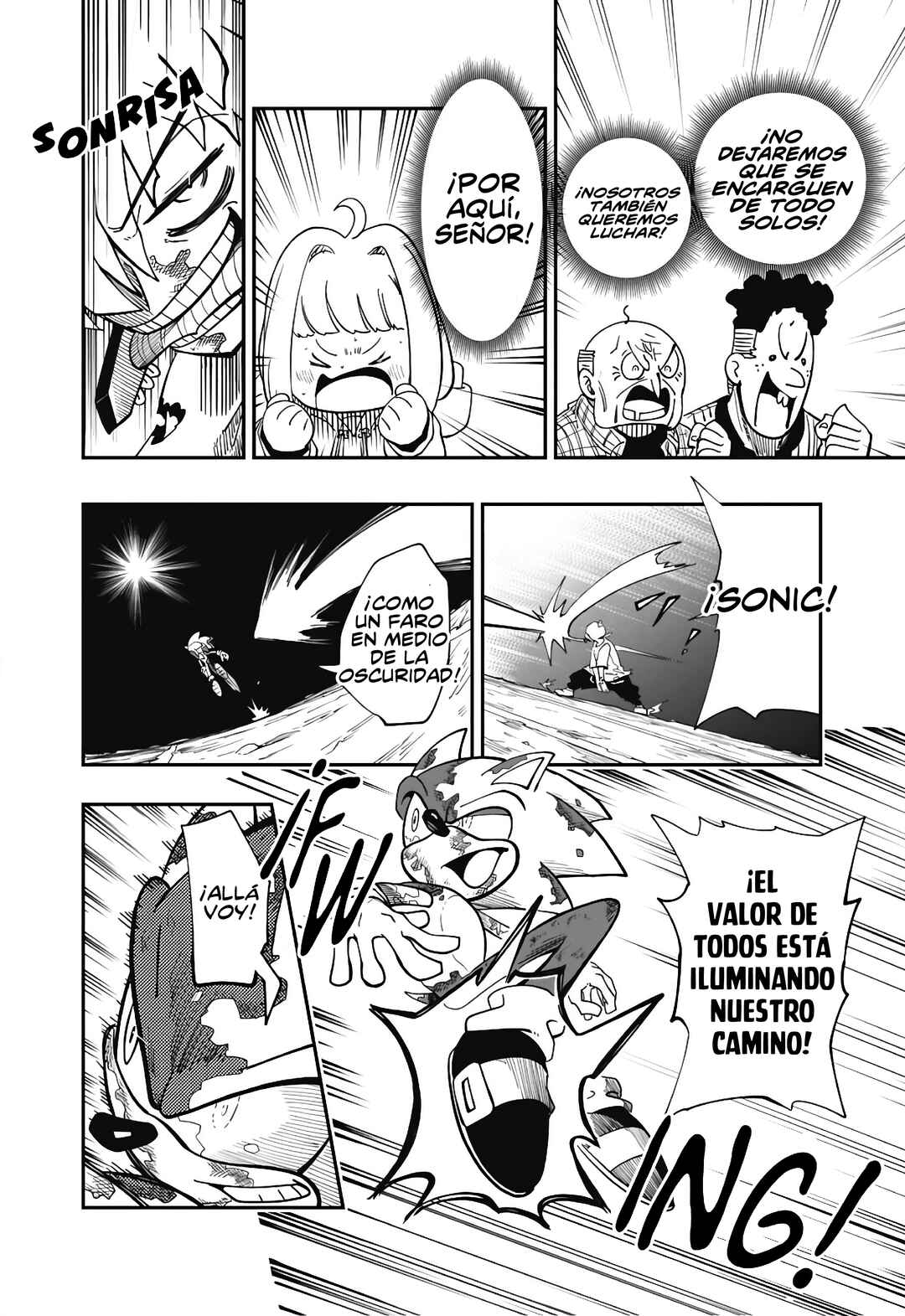 Sonic to Yuuki no Tsurugi Chapter 12 - Page 16