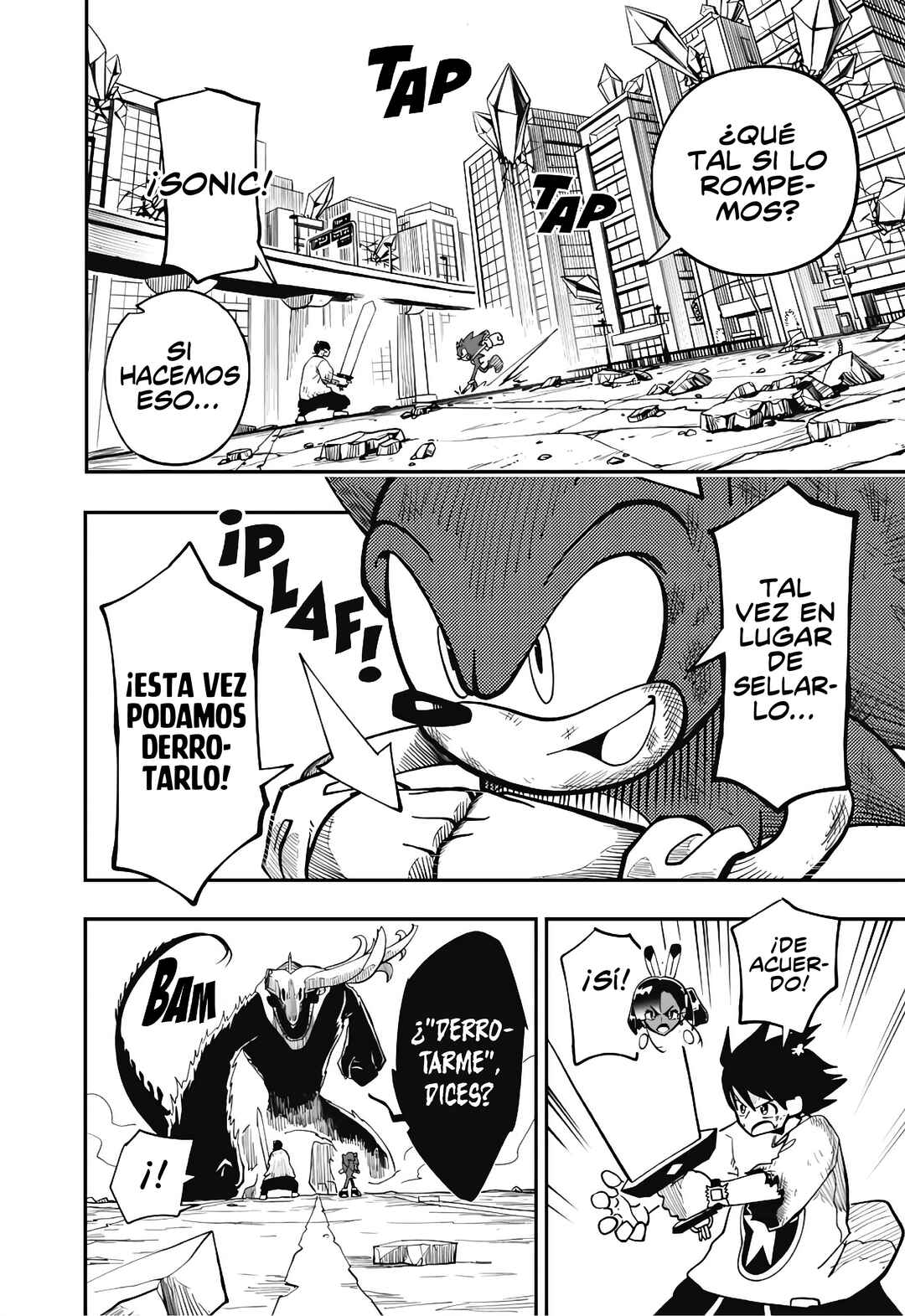 Sonic to Yuuki no Tsurugi Chapter 12 - Page 4