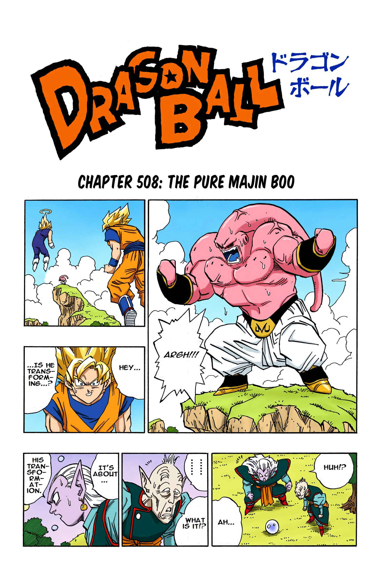 Dragon Ball (Official Colored) Chapter 508 - Page 1
