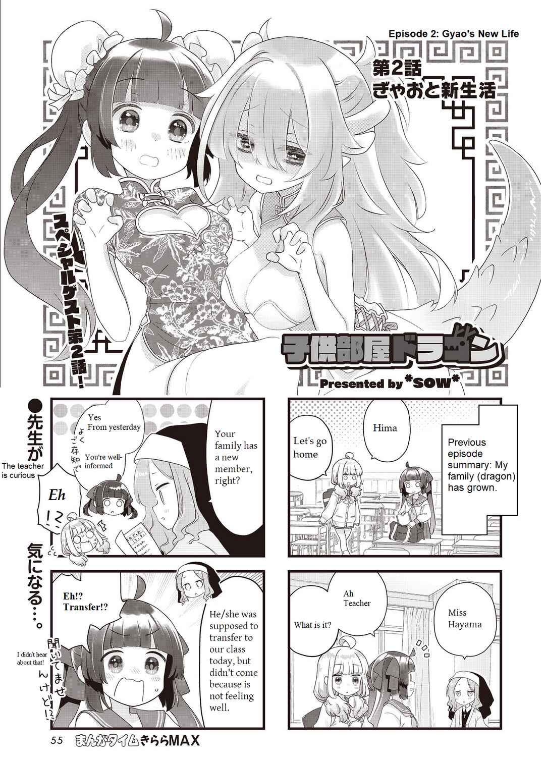 Kodomo-beya Dragon Chapter 2 - Page 1