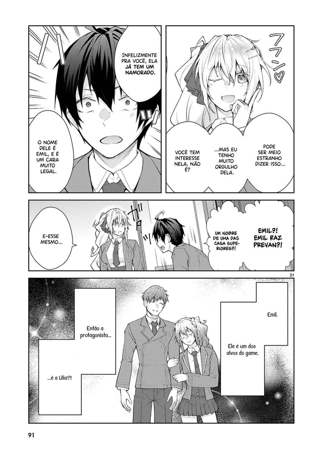 Otome Game Sekai wa Mob ni Kibishii Sekai desu (Kyouwakoku-hen) Chapter 2 - Page 23