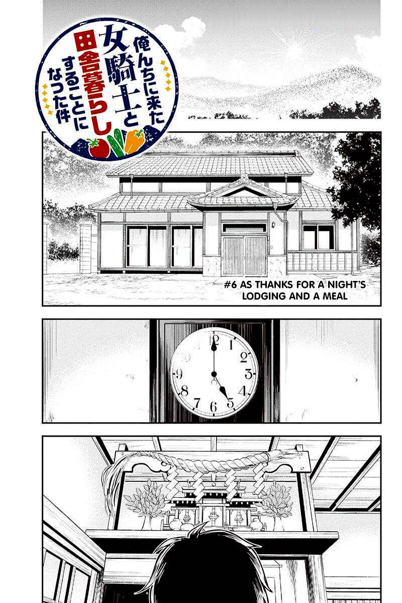 Orenchi ni Kita Onna Kishi to Inakagurashi Surukotoninatta Ken Chapter 6 - Page 1