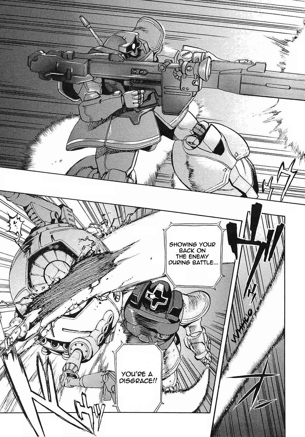 Mobile Suit Gundam Gaiden REBELLION: Space, at the End of a Flash... Chapter 12 - Page 10