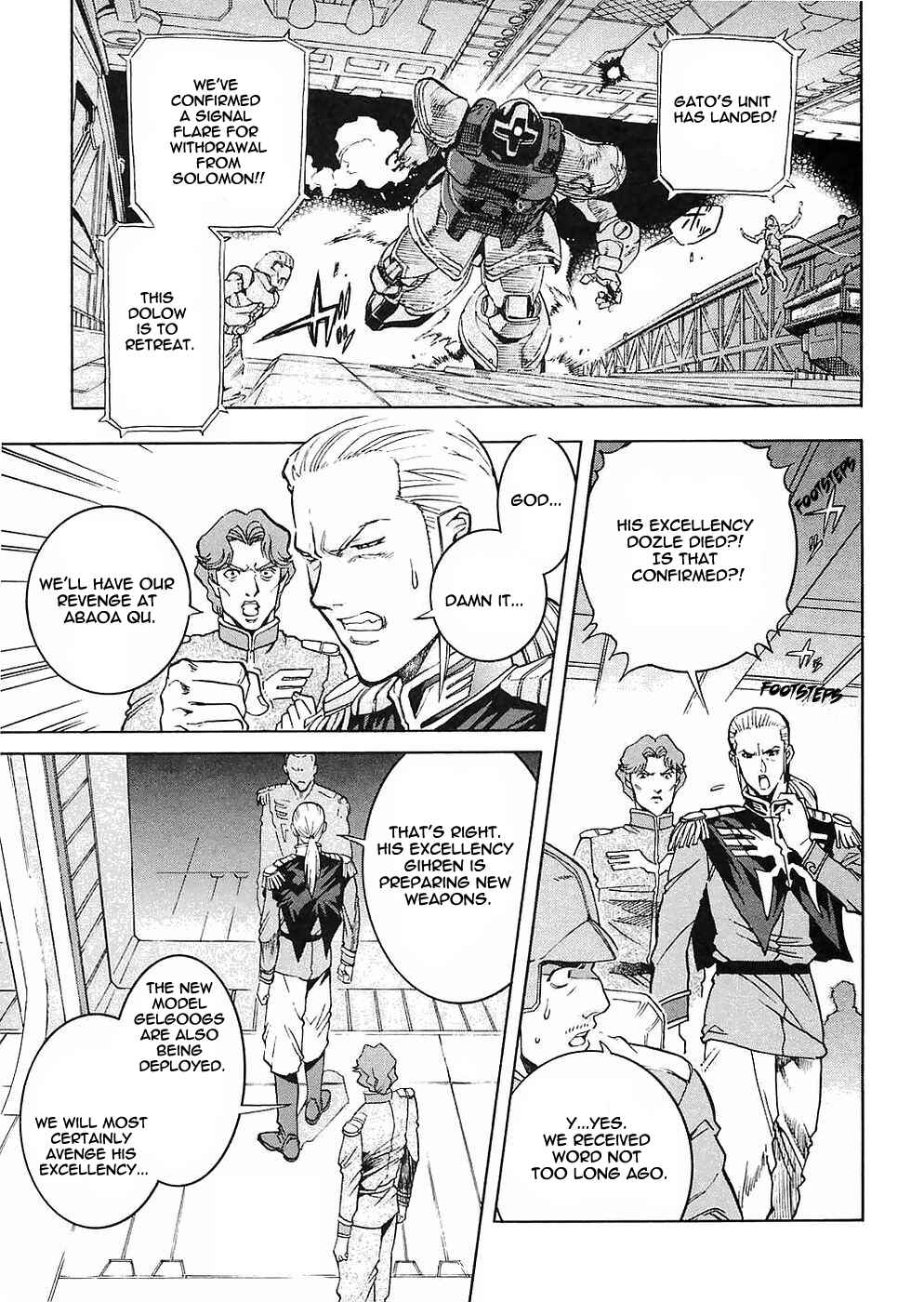 Mobile Suit Gundam Gaiden REBELLION: Space, at the End of a Flash... Chapter 12 - Page 16