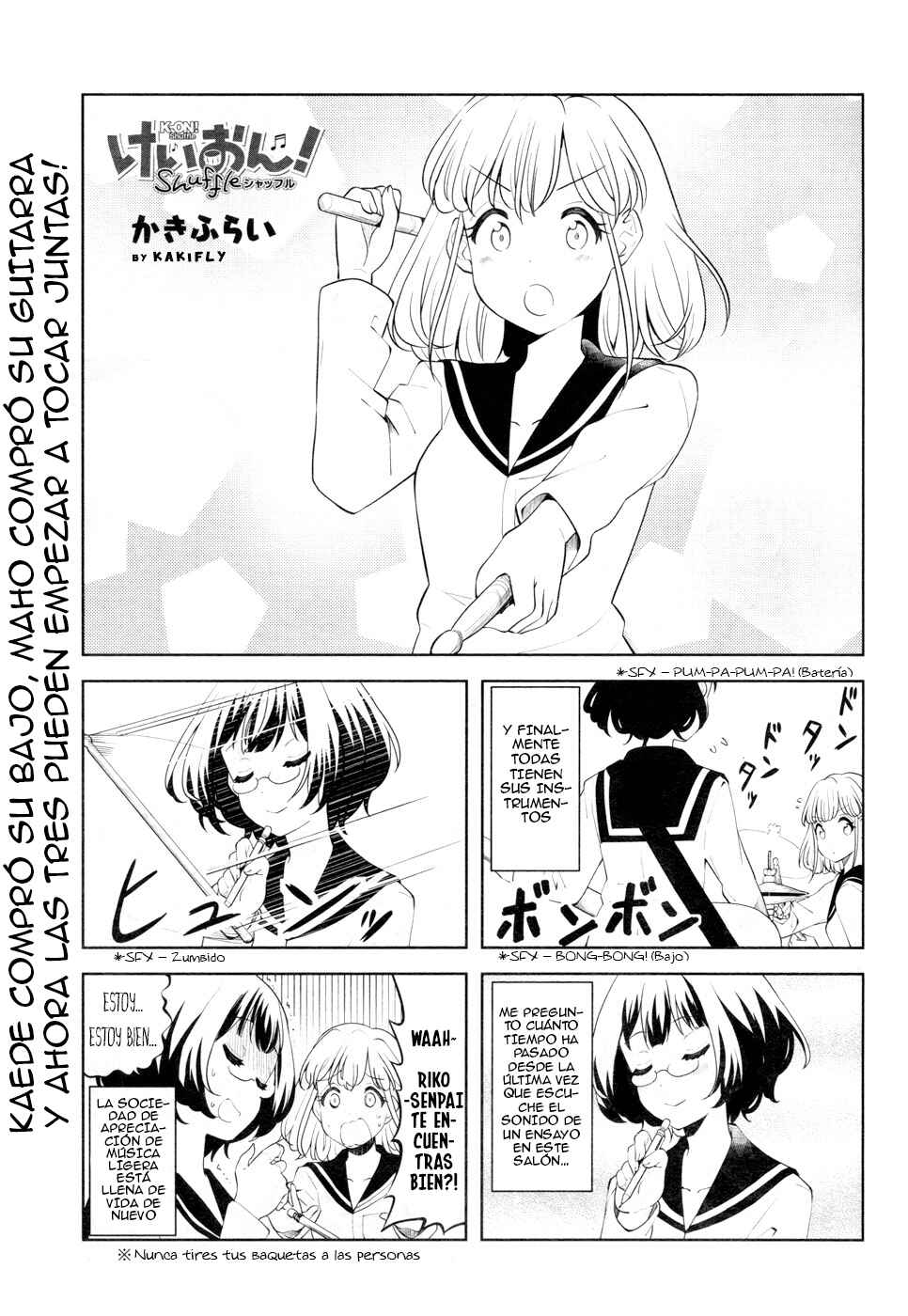 K-ON! Shuffle Chapter 6 - Page 1