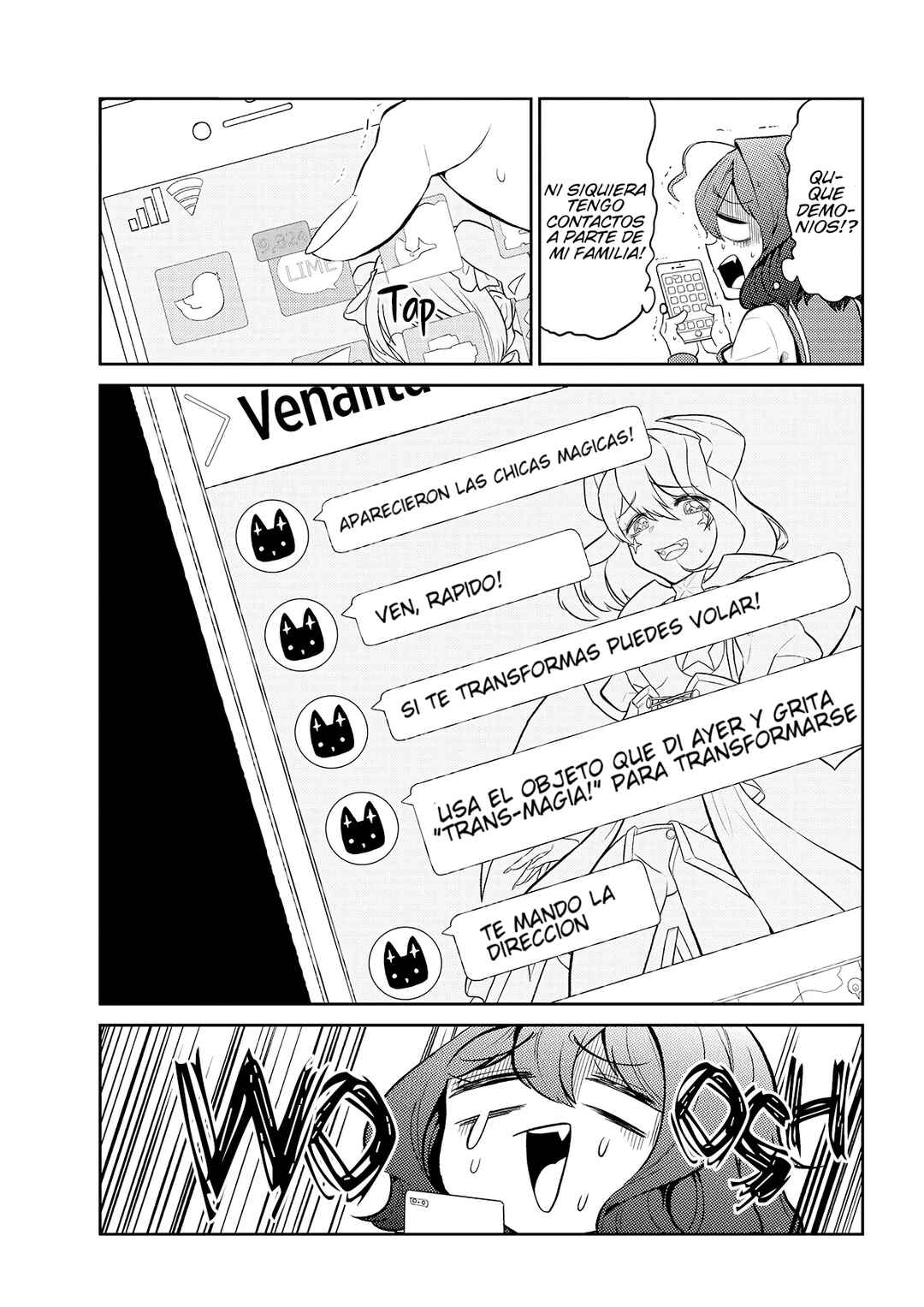 Mahou Shoujo ni Akogarete Chapter 2 - Page 9