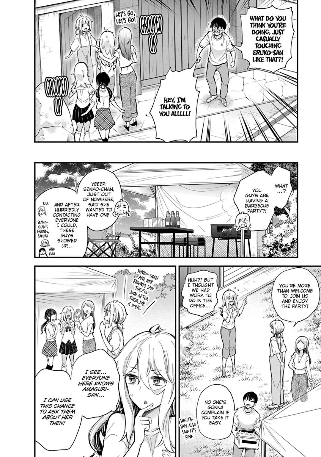 Shingeki no Eroko-san: Hen na Oneesan wa Danshi Kousei to Nakayoku Naritai Chapter 56 - Page 9