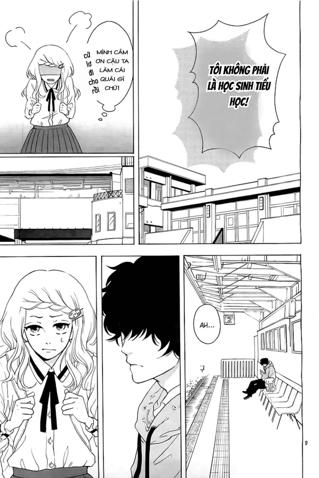 Manin Densha to Watashi to Kare Chapter ? - Page 9