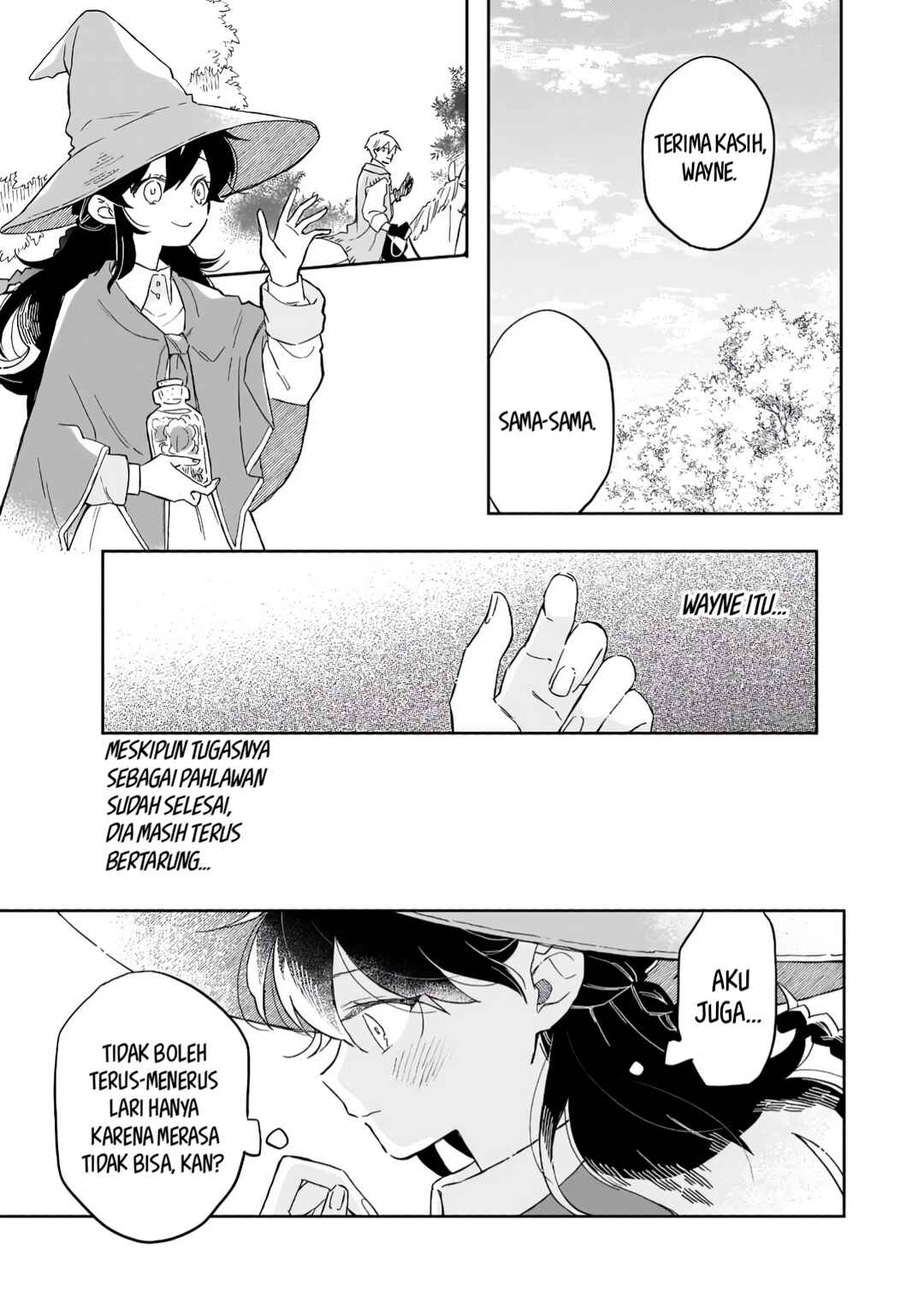 Akatsuki no Majo Lacey wa Jiyuu ni Ikitai: Maou Toubatsu o Oeta node, Nonbiri Omise o Hirakimasu Chapter 5 - Page 21
