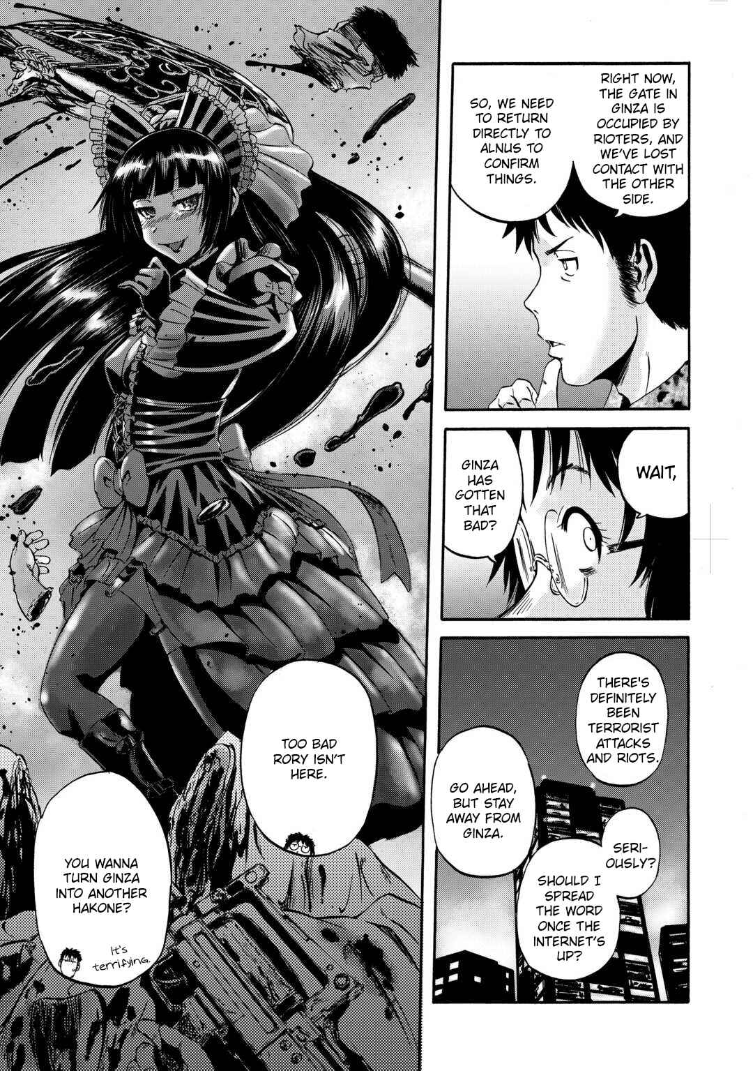 GATE - Jieitai Kanochi nite, Kaku Tatakaeri Chapter 135 - Page 12