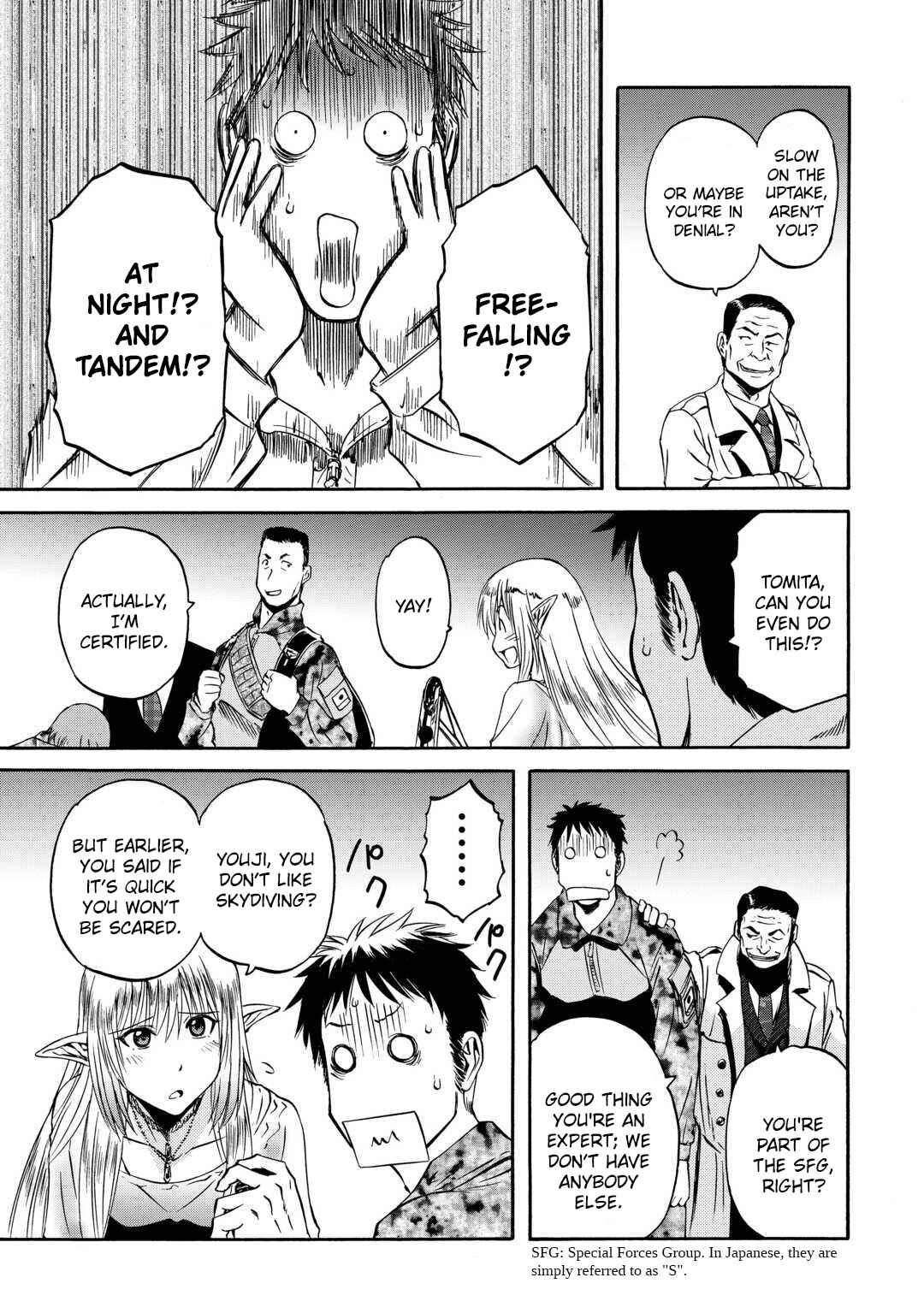 GATE - Jieitai Kanochi nite, Kaku Tatakaeri Chapter 135 - Page 34