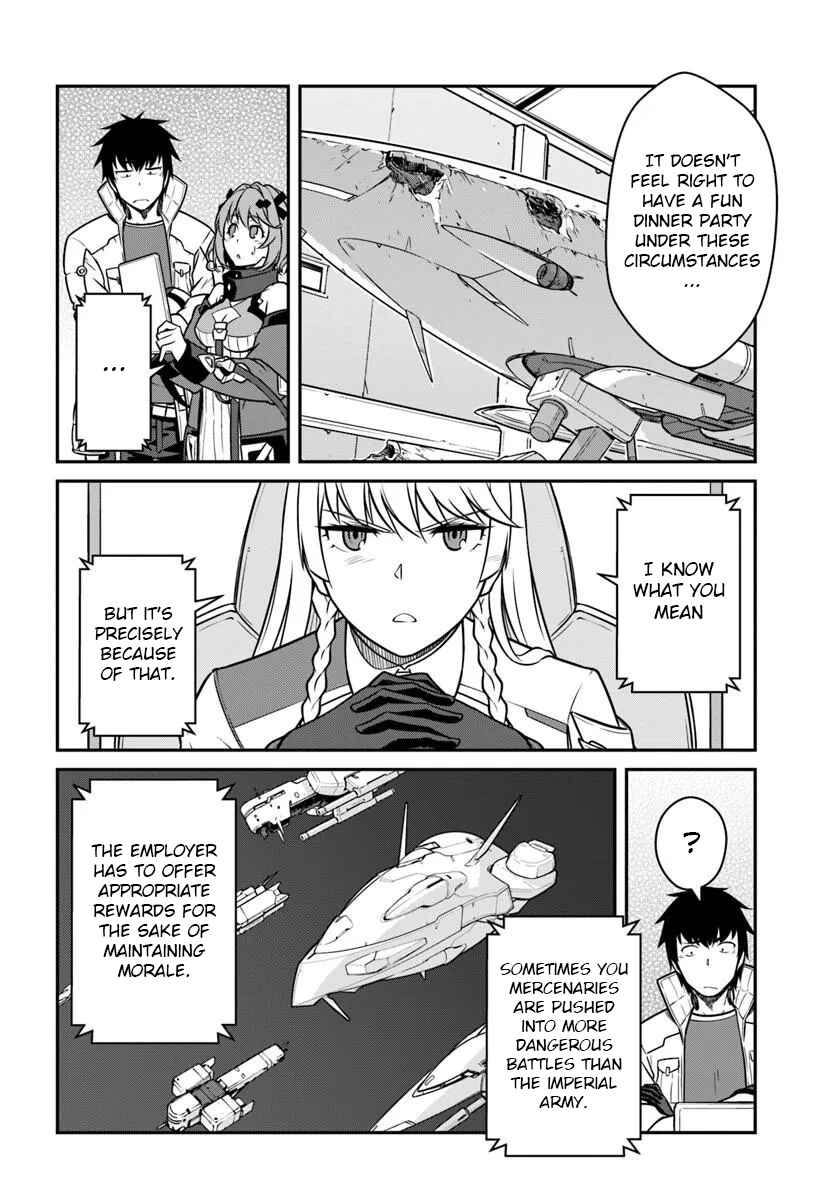 Mezametara Saikyou Soubi to Uchuusen-mochi datta node, Ikkodate Mezashite Youhei to shite Jiyuu ni Ikitai Chapter 55.1 - Page 14