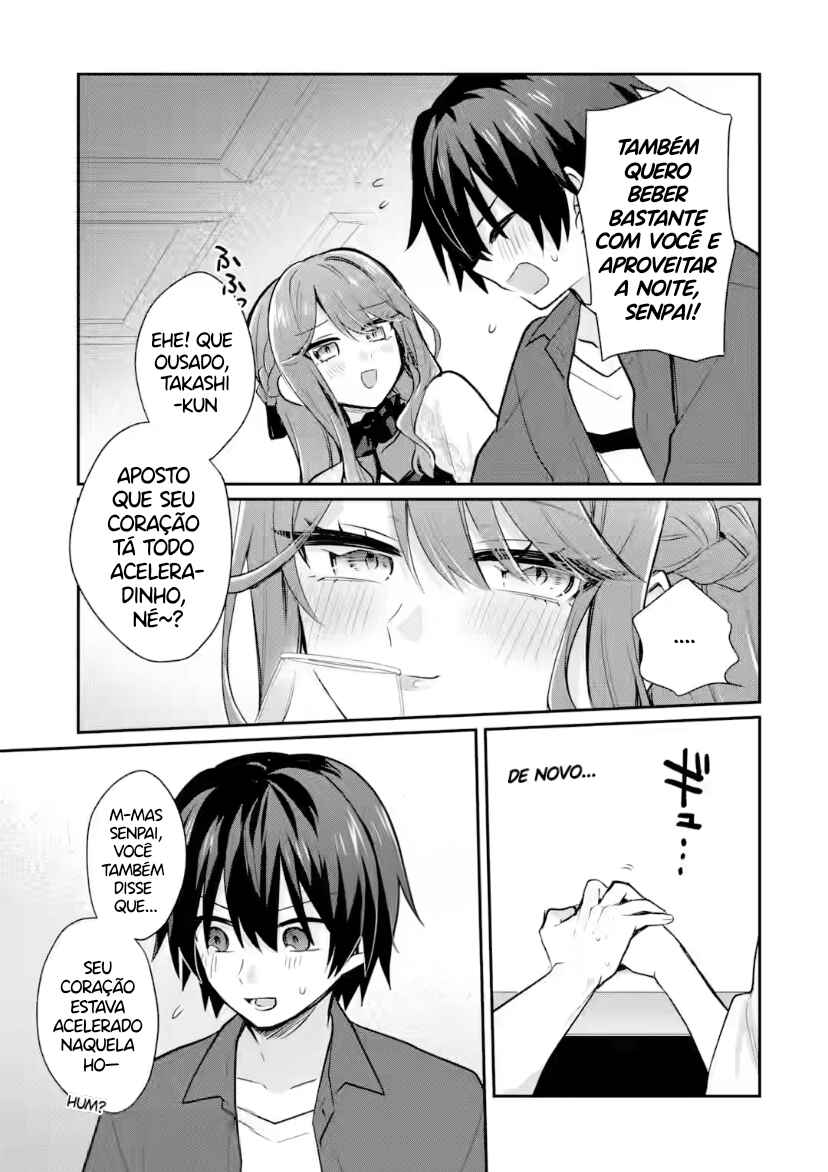 Osake to Senpai Kanojo to no Amaama Doukyo Lovecome wa Nijuusai ni Natte kara Chapter 4 - Page 18