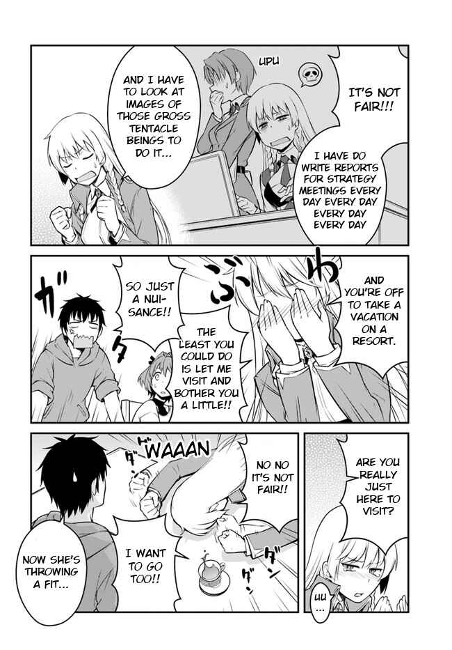 Mezametara Saikyou Soubi to Uchuusen-mochi datta node, Ikkodate Mezashite Youhei to shite Jiyuu ni Ikitai Chapter 21.1 - Page 10