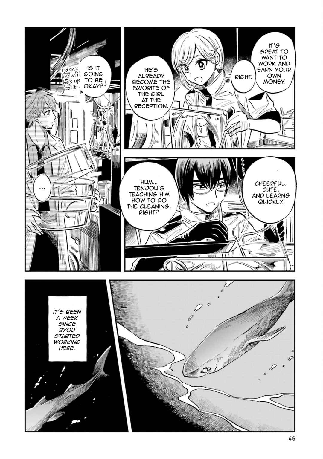 Magmell Shinkai Suizokukan Chapter 32 - Page 14