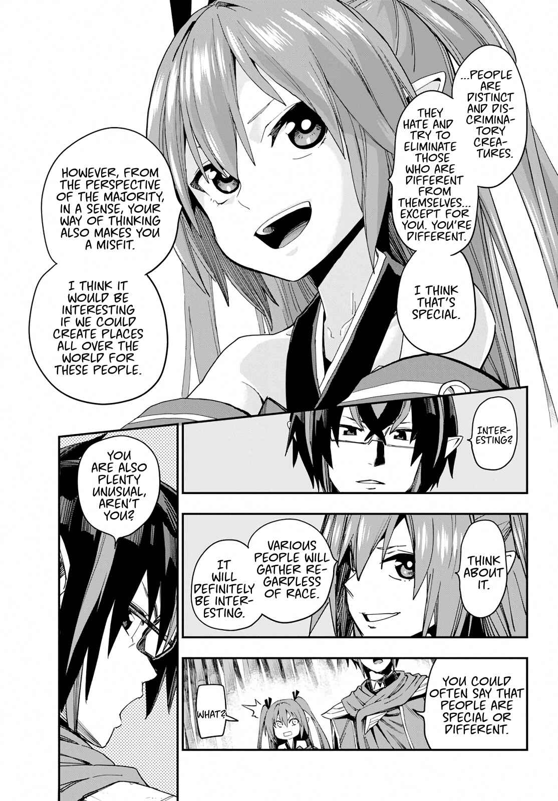 Konjiki no Word Master: Yuusha Yonin ni Makikomareta Unique Cheat Chapter 55 - Page 33