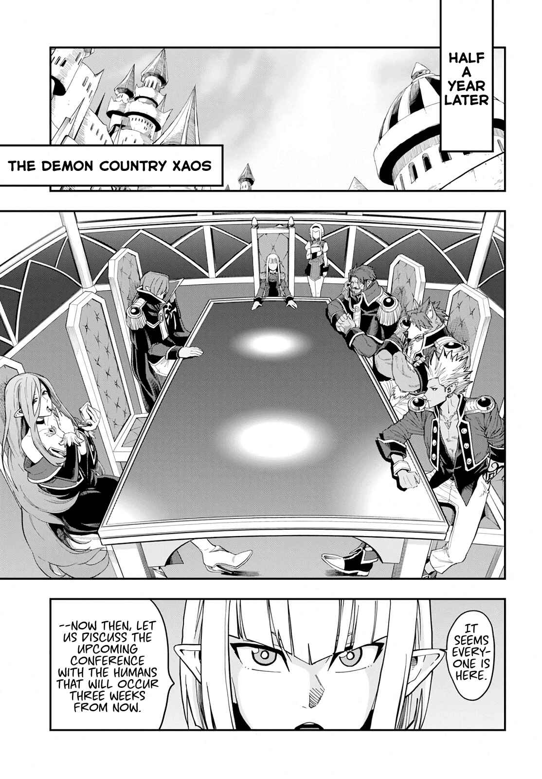 Konjiki no Word Master: Yuusha Yonin ni Makikomareta Unique Cheat Chapter 55 - Page 35