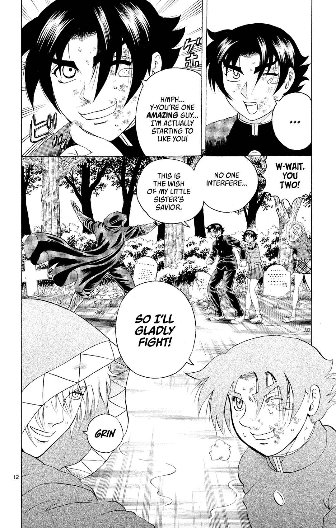 Shijou Saikyou no Deshi Kenichi Chapter 88 - Page 12