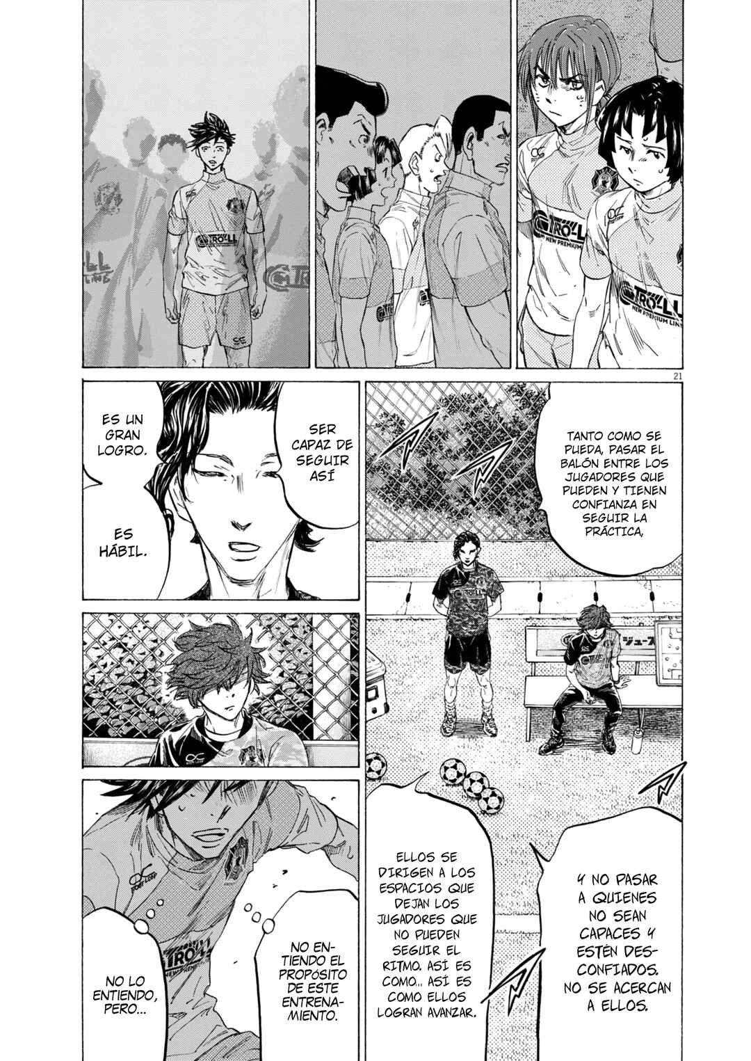 Ao Ashi Brotherfoot Chapter 11 - Page 21