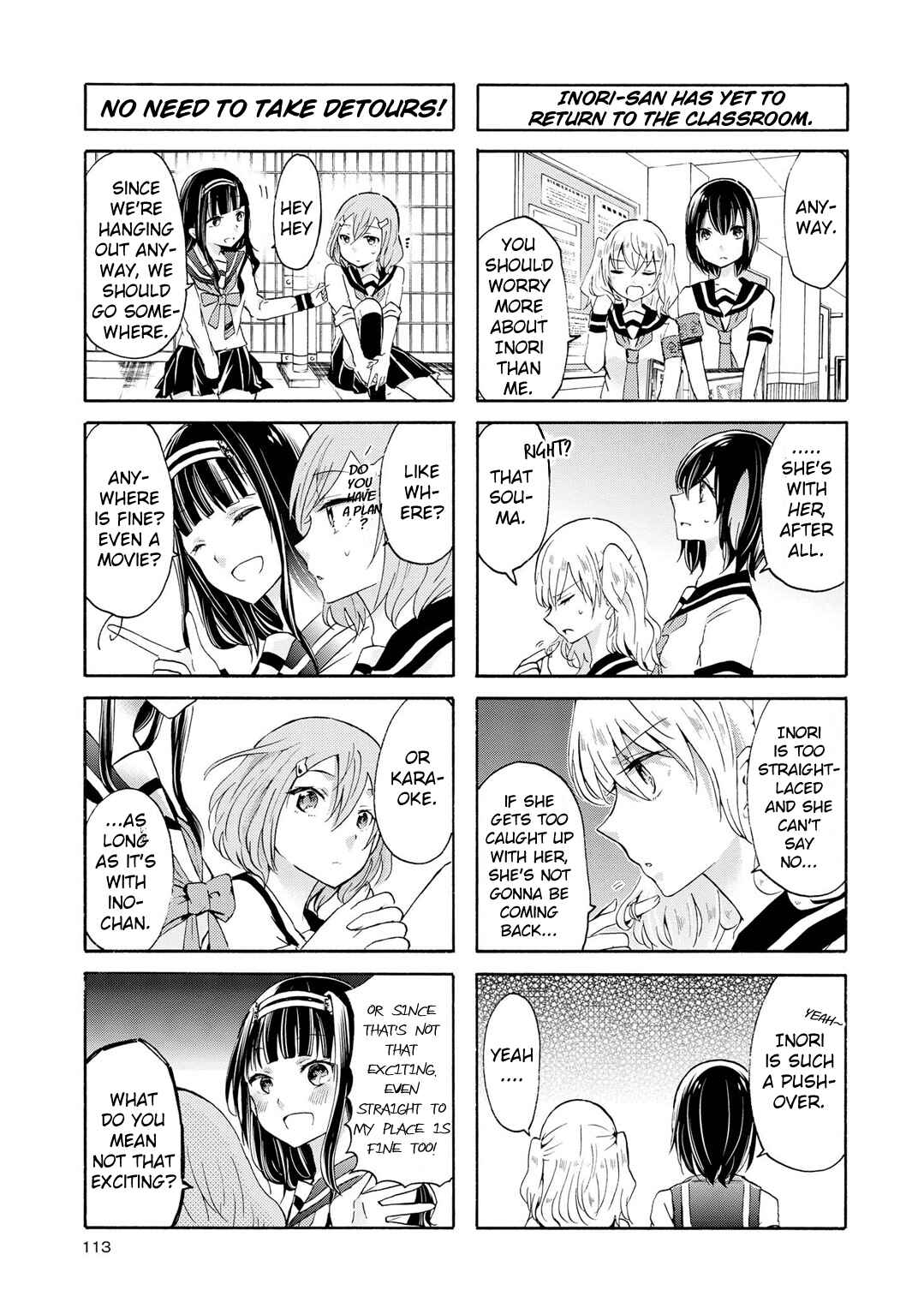 Inugami-san to Nekoyama-san Chapter 49 - Page 3