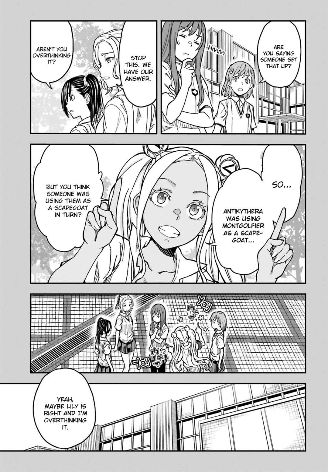 Toaru Majutsu no Index Gaiden: Toaru Kagaku no Railgun Chapter 143.2 - Page 7