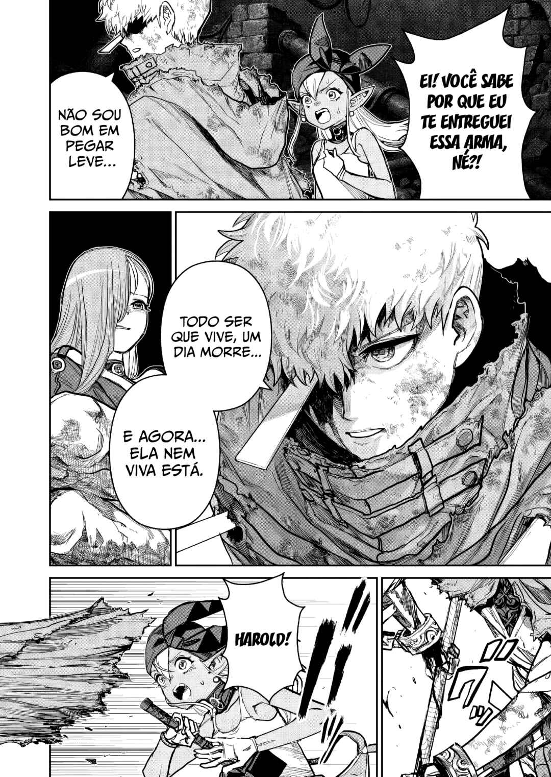 Abandoned: Tsuyosugite Buki ga Kowareru Yuusha to Buki Shokunin no Elf Chapter 13 - Page 4