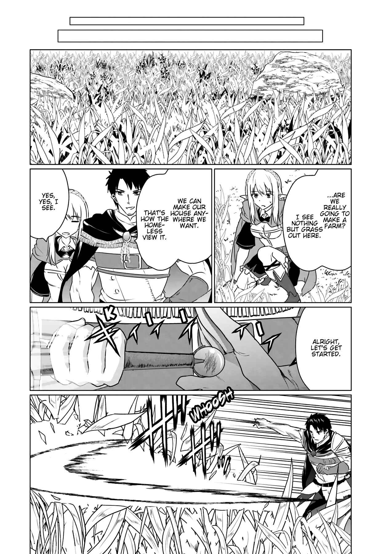 Homeless Tensei: Isekai de Jiyuusugiru Jikyuujisoku Seikatsu Chapter 10.1 - Page 5