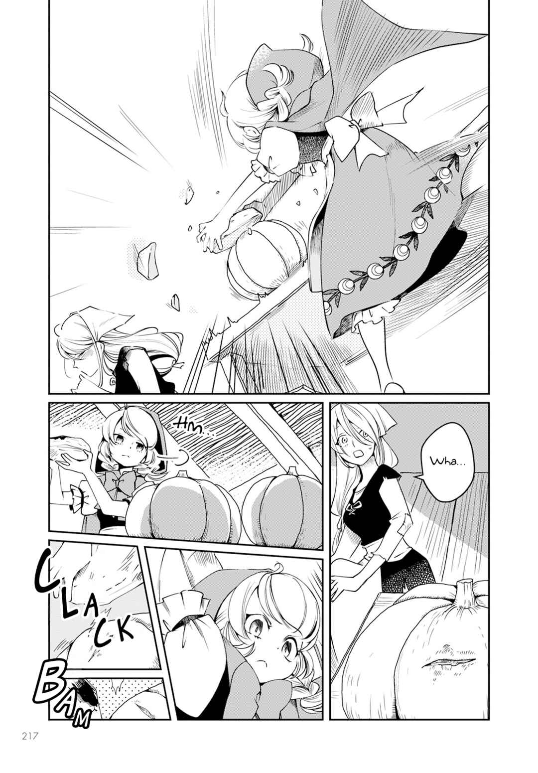 Akazukin, Tabi no Tochuu de Shitai to Deau. Chapter 3 - Page 12