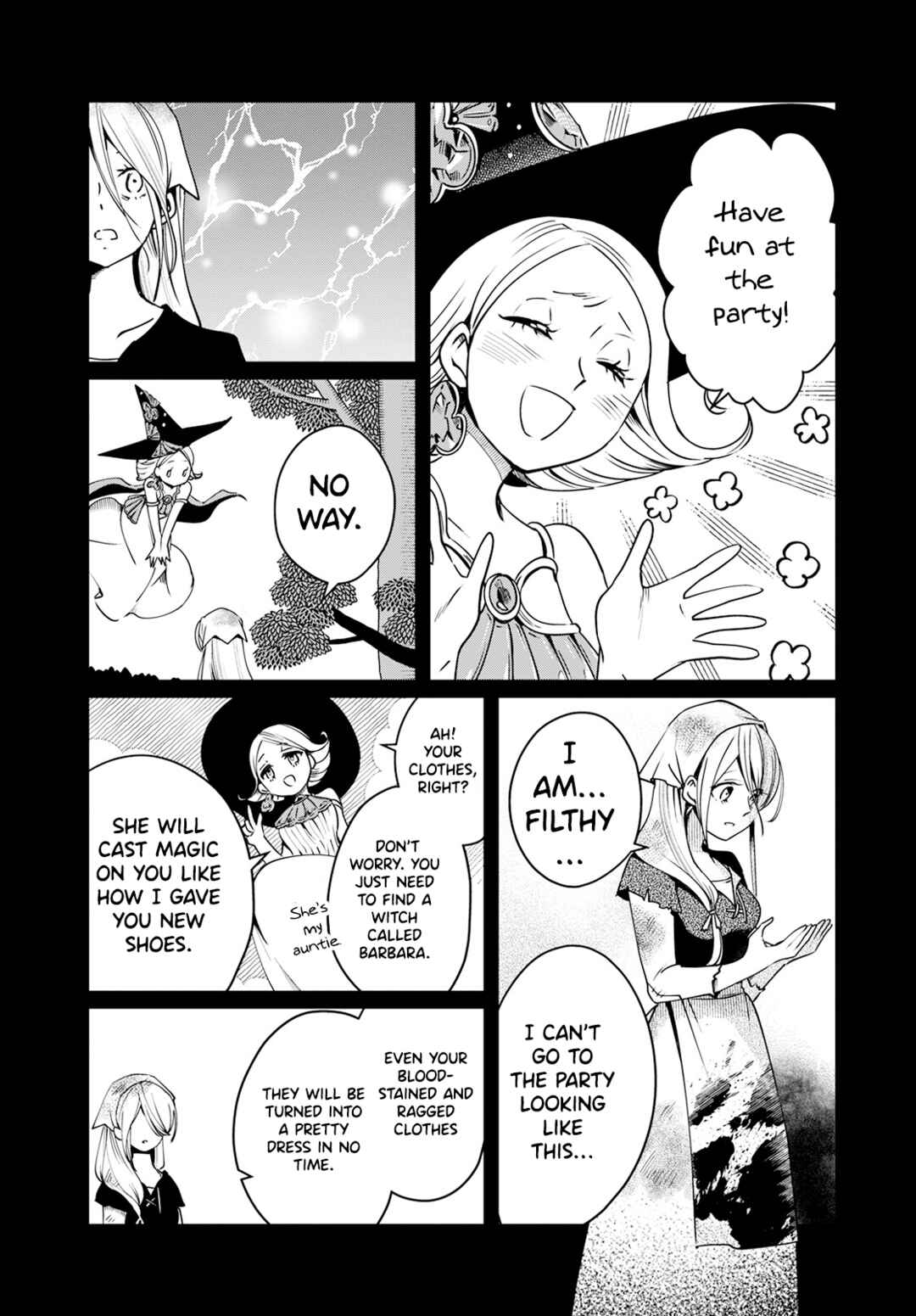 Akazukin, Tabi no Tochuu de Shitai to Deau. Chapter 3 - Page 28