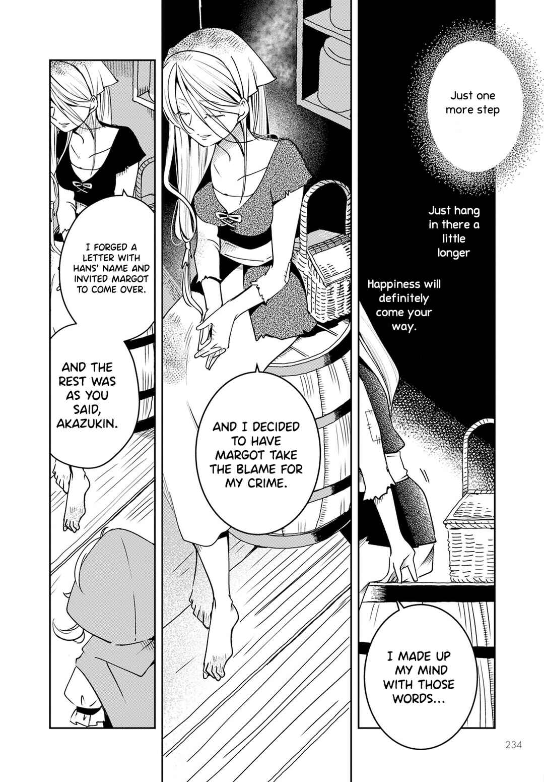 Akazukin, Tabi no Tochuu de Shitai to Deau. Chapter 3 - Page 29